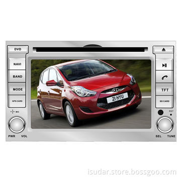 6.2-inch 2 DIN Android 4.0 Car DVD Player with GPS, for Hyundai I20 2008